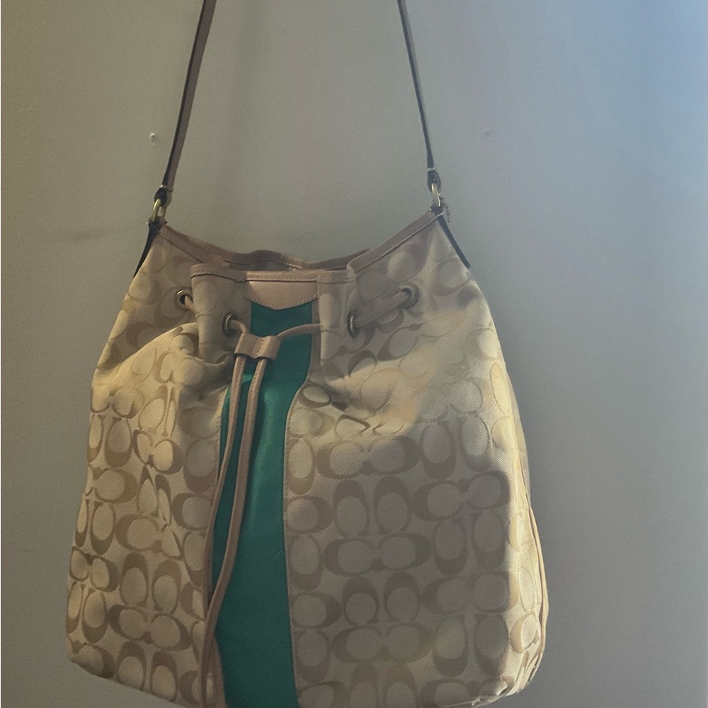 Coach hand bag